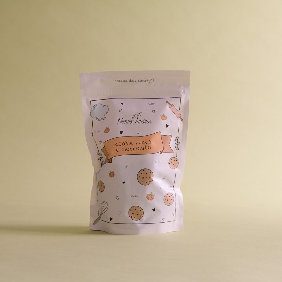 11873ZUC_cookie_zucca_e_busta 250g 11873ZUC_cookie_zucca_e_busta 250g