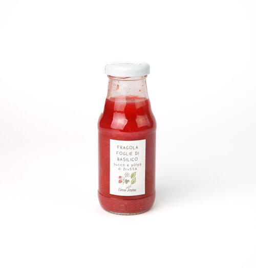 succo fragola basilico