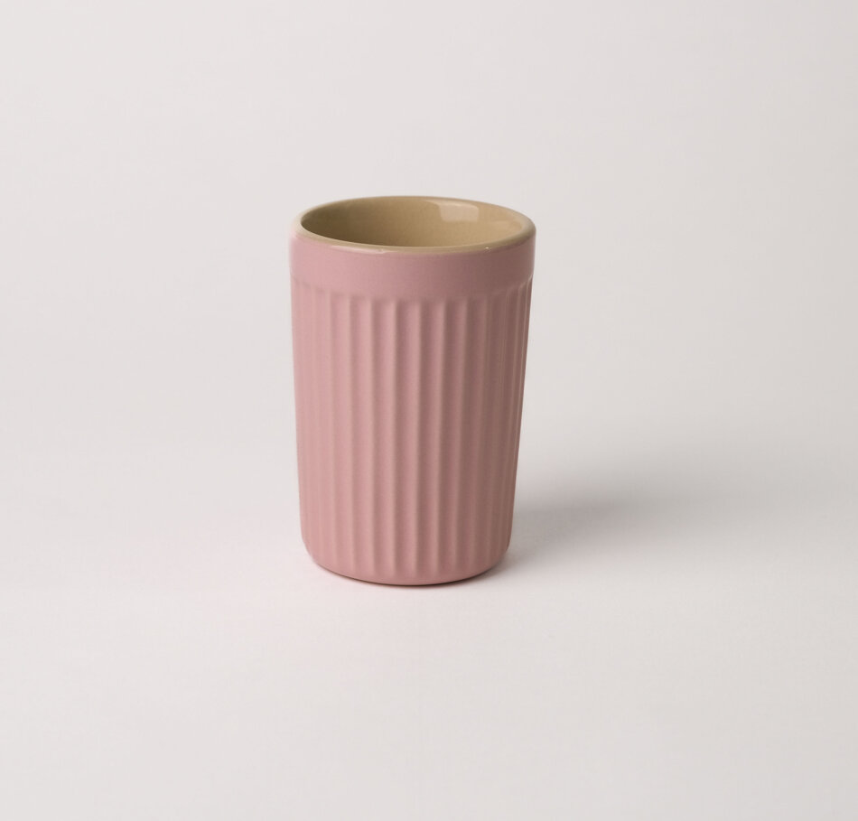 bicchiere rosa